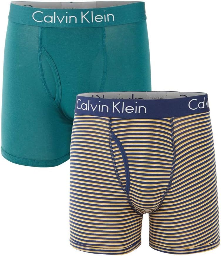 Комплект из двух мужских трусов-боксеров Calvin Klein из хлопка и эластичного материала, Green(Np2020-911)/Yellow
Комплект из двух мужских трусов-боксеров Calvin Klein из хлопка и эластичного материала, Green(Np2020-911)/Yellow