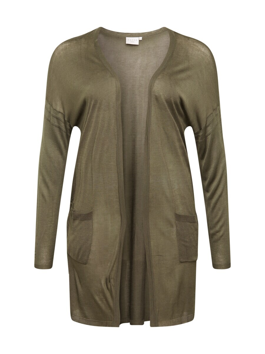 Вязаный кардиган Kaffe Curve SANDY, оливковый 
Вязаный кардиган Kaffe Curve SANDY, оливковый