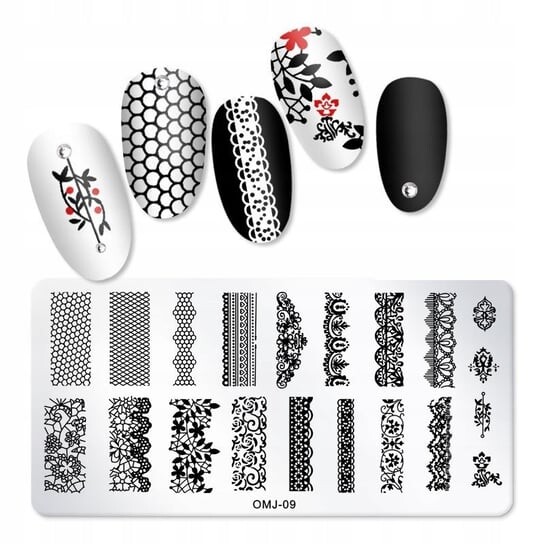 Пластина для штампа для ногтей, Tojato
Пластина для штампа для ногтей, Tojato