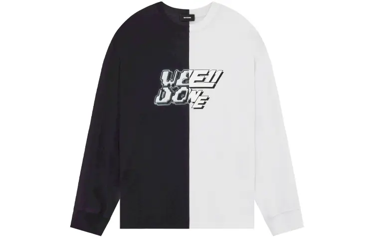 Футболка унисекс черно-белая WE11DONE
Футболка унисекс черно-белая WE11DONE