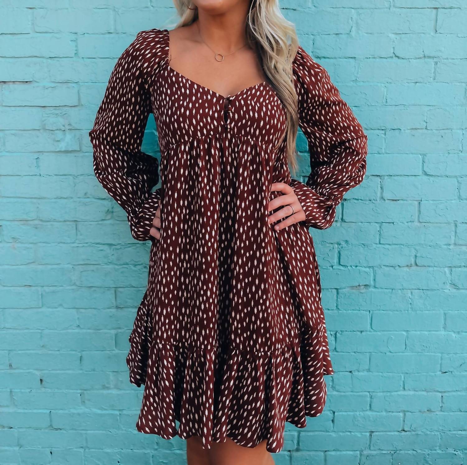 Платье в стиле «все нарядно» цвета «кирпич» VERY J, цвет brick
Платье в стиле «все нарядно» цвета «кирпич» VERY J, цвет brick