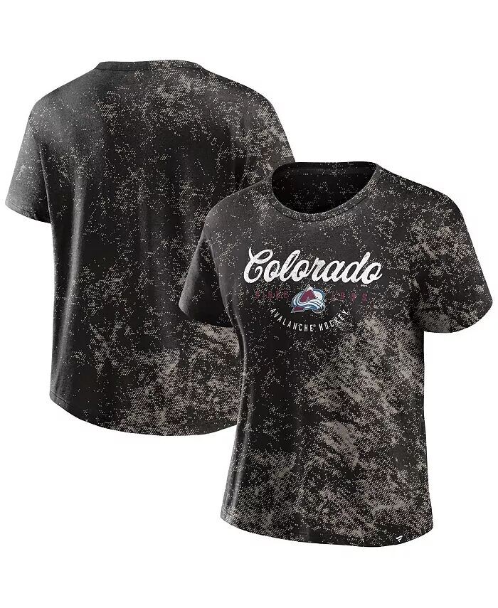 Женская черная футболка Colorado Avalanche Breakaway Fanatics, черный
Женская черная футболка Colorado Avalanche Breakaway Fanatics, черный