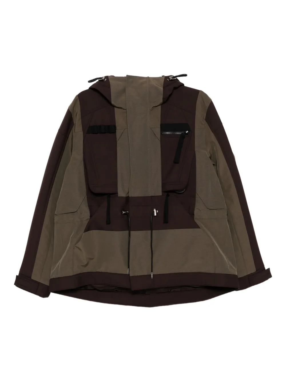 Куртка-бомбер со вставками SACAI, коричневый
Куртка-бомбер со вставками SACAI, коричневый