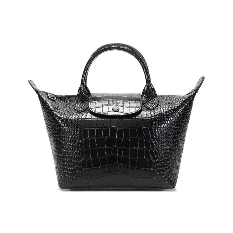 Сумка-пельмень Le Pliage Cuir из кожи коровы с крокодиловым принтом, женская, черная LONGCHAMP
Сумка-пельмень Le Pliage Cuir из кожи коровы с крокодиловым принтом, женская, черная LONGCHAMP