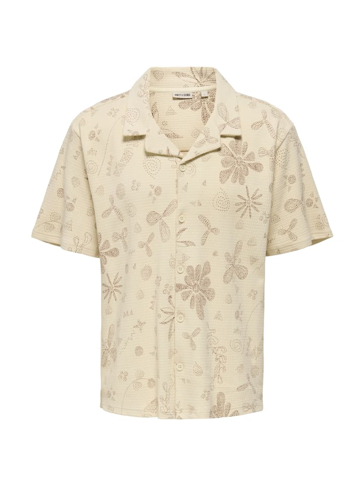 Рубашка Only&Sons, бежевый
Рубашка Only&Sons, бежевый