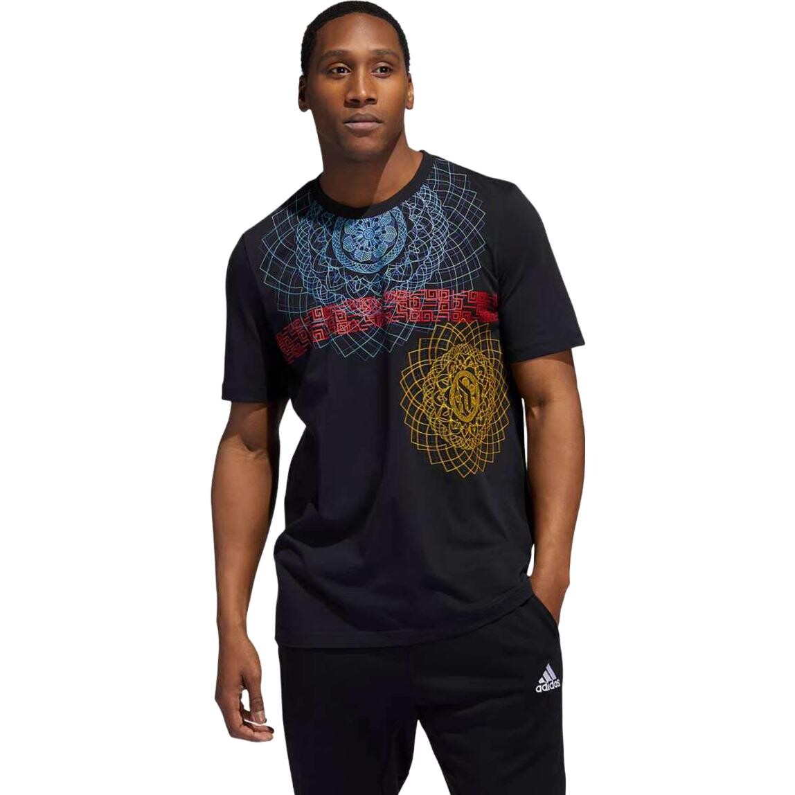 Футболка мужская черная Adidas, черный
Футболка мужская черная Adidas, черный