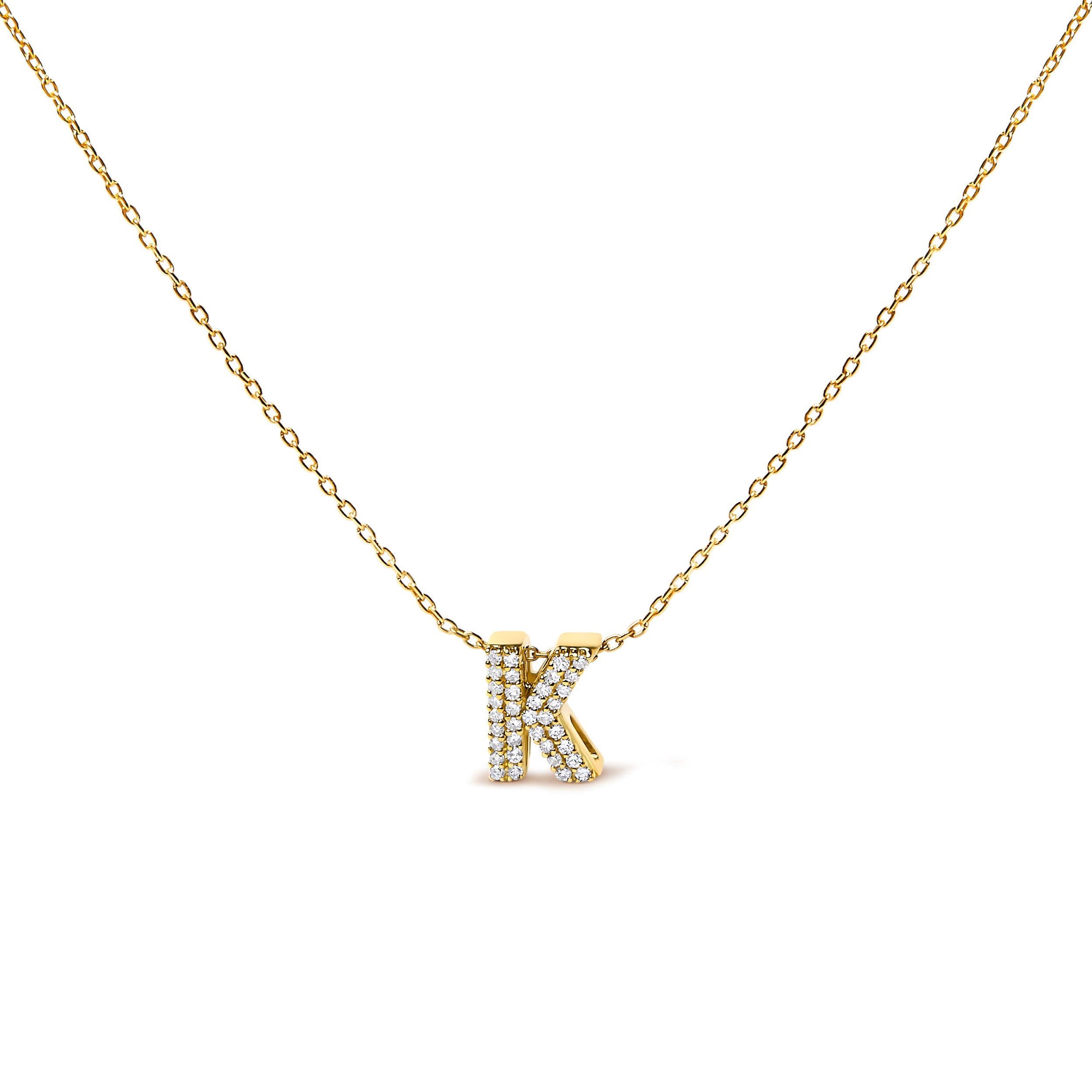 Ожерелье с подвеской "AZ" в форме пузыря из 10-каратного золота с бриллиантами Haus Of Brilliance, Yellow | K
Ожерелье с подвеской "AZ" в форме пузыря из 10-каратного золота с бриллиантами Haus Of Brilliance, Yellow | K