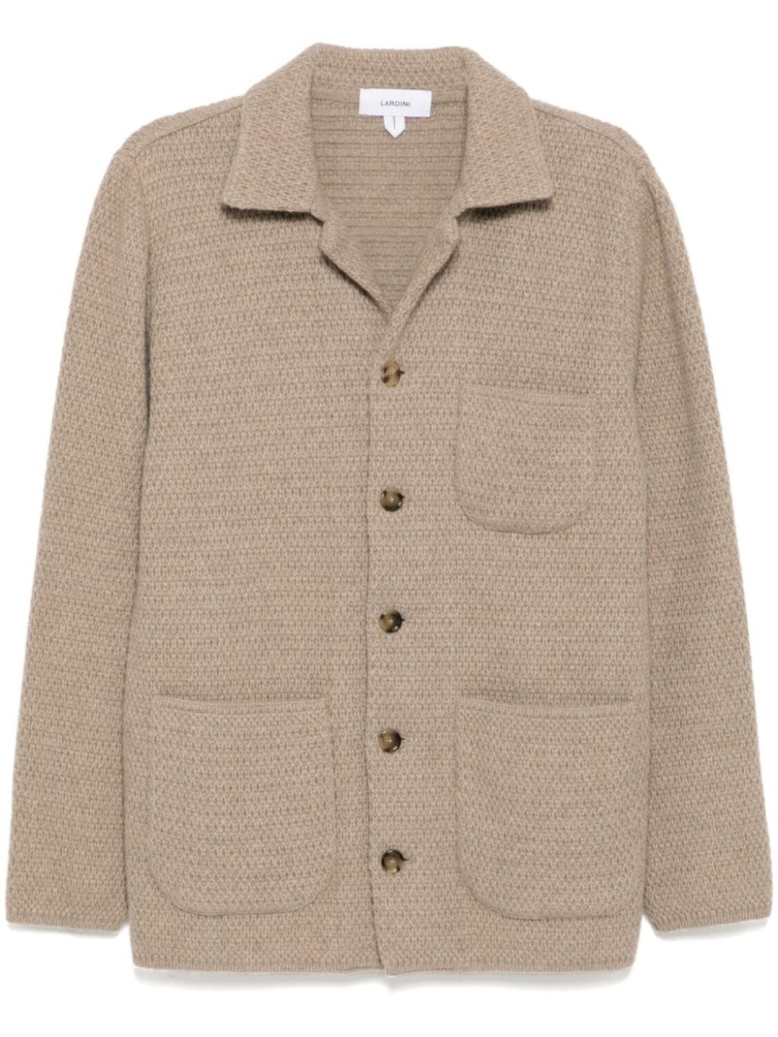 Вязаная куртка из экологически чистого кашемира Lardini, нейтральный цвет
Вязаная куртка из экологически чистого кашемира Lardini, нейтральный цвет