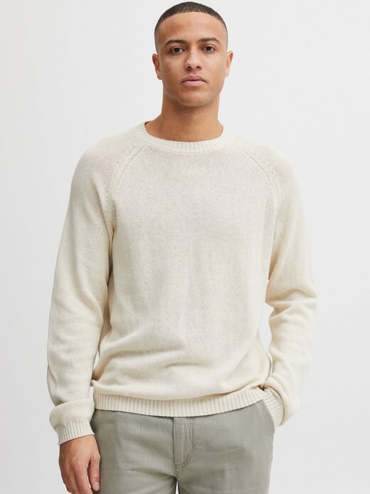 Вязаный свитер сдфабио Solid, бежевый 
Вязаный свитер сдфабио Solid, бежевый