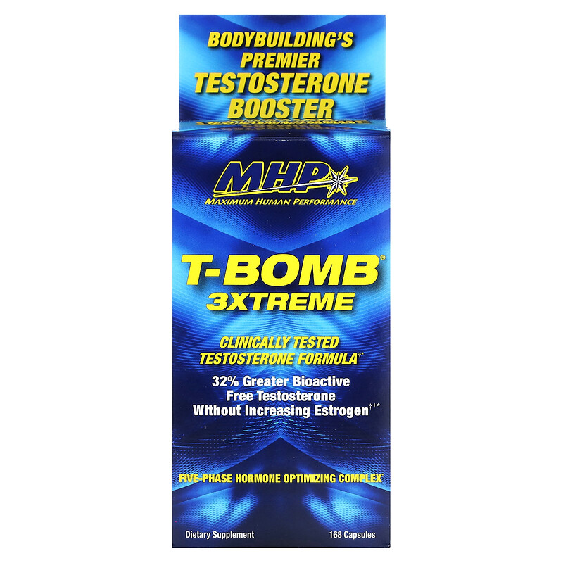 MHP, T-Bomb 3Xtreme`` 168 капсул
MHP, T-Bomb 3Xtreme`` 168 капсул
