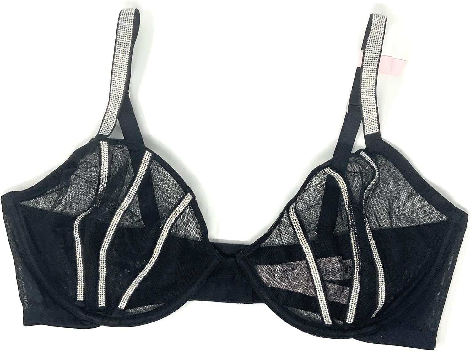 Бюстгальтер Very Sexy Low Cut Demi от Victoria's Secret, Black/Bling
Бюстгальтер Very Sexy Low Cut Demi от Victoria's Secret, Black/Bling