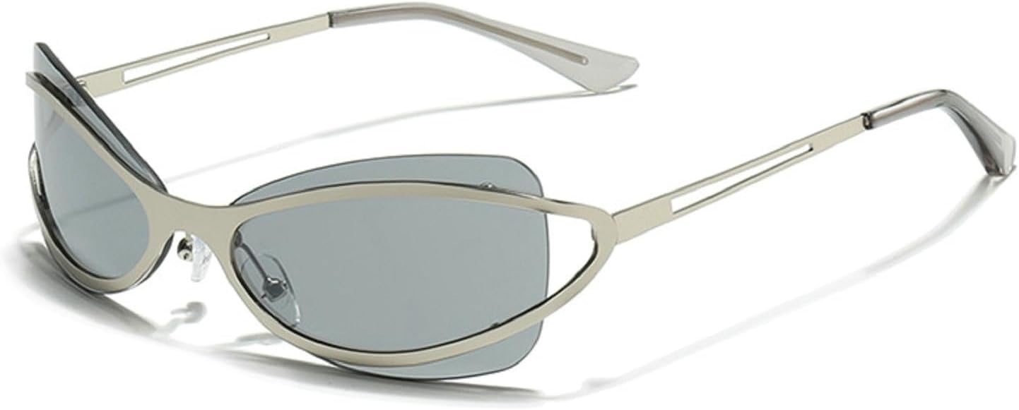 Винтажные солнцезащитные очки неправильной формы для женщин, 2025 год, роскошная модная металлическая оправа, стиль Y2K, панк, солнцезащитные очки для путешествий, защита от ультрафиолета UV400 mincl, Silver Grey C6
Винтажные солнцезащитные очки неправильной формы для женщин, 2025 год, роскошная модная металлическая оправа, стиль Y2K, панк, солнцезащитные очки для путешествий, защита от ультрафиолета UV400 mincl, Silver Grey C6