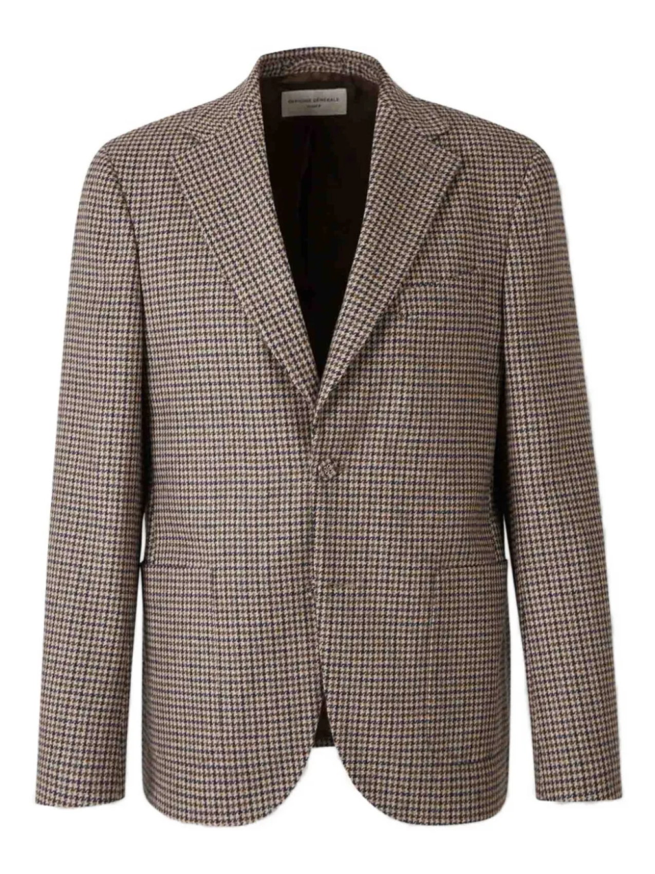 Однобортный пиджак Officine Generale из натуральной шерсти, нейтральный
Однобортный пиджак Officine Generale из натуральной шерсти, нейтральный