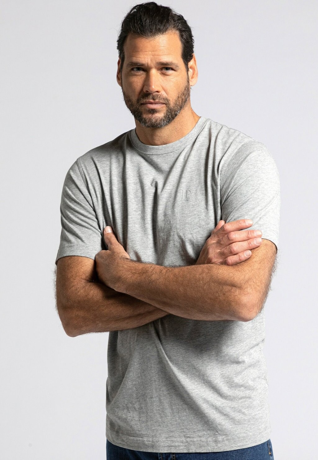 Базовая футболка DOPPELPACK JP1880, цвет Mottled Grey
Базовая футболка DOPPELPACK JP1880, цвет Mottled Grey