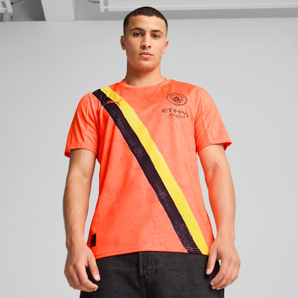 Мужская футбольная майка Puma X Kidsuper Manchester City Replica, оранжевый
Мужская футбольная майка Puma X Kidsuper Manchester City Replica, оранжевый
