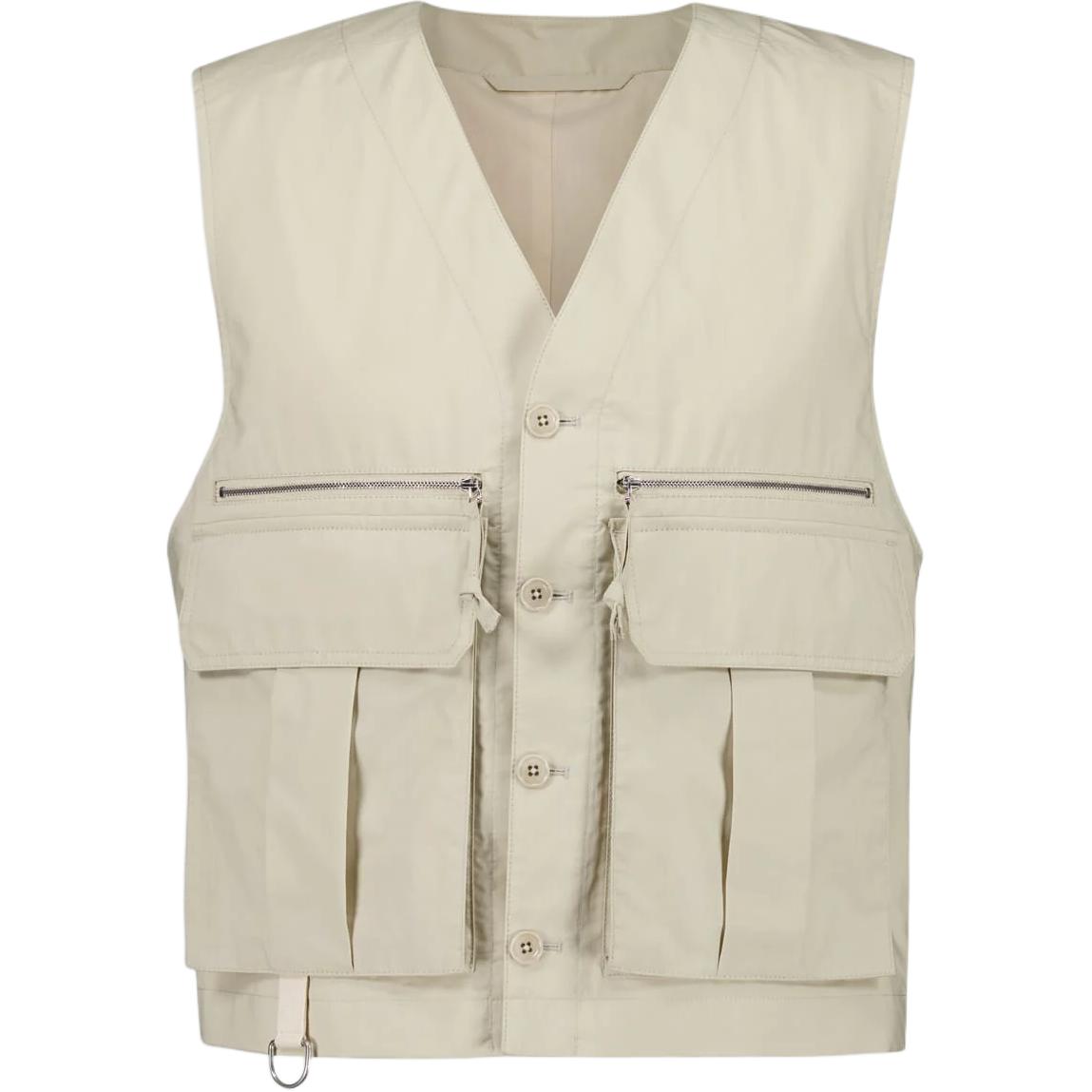 Lemaire Жилет с V-образным вырезом на пуговицах, Beige
Lemaire Жилет с V-образным вырезом на пуговицах, Beige