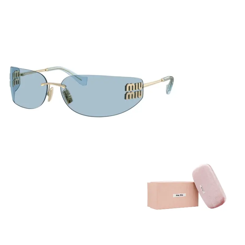 Солнцезащитные очки в геометрической оправе Miu Miu, синий
Солнцезащитные очки в геометрической оправе Miu Miu, синий