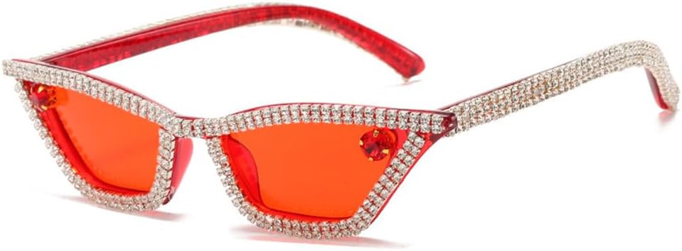 Модные женские солнцезащитные очки с бриллиантами, винтажные, маленькие, со стразами, в форме «кошачьего глаза», женские, с кристаллами, красные, стильные TYUVIVO, C3red-red
Модные женские солнцезащитные очки с бриллиантами, винтажные, маленькие, со стразами, в форме «кошачьего глаза», женские, с кристаллами, красные, стильные TYUVIVO, C3red-red