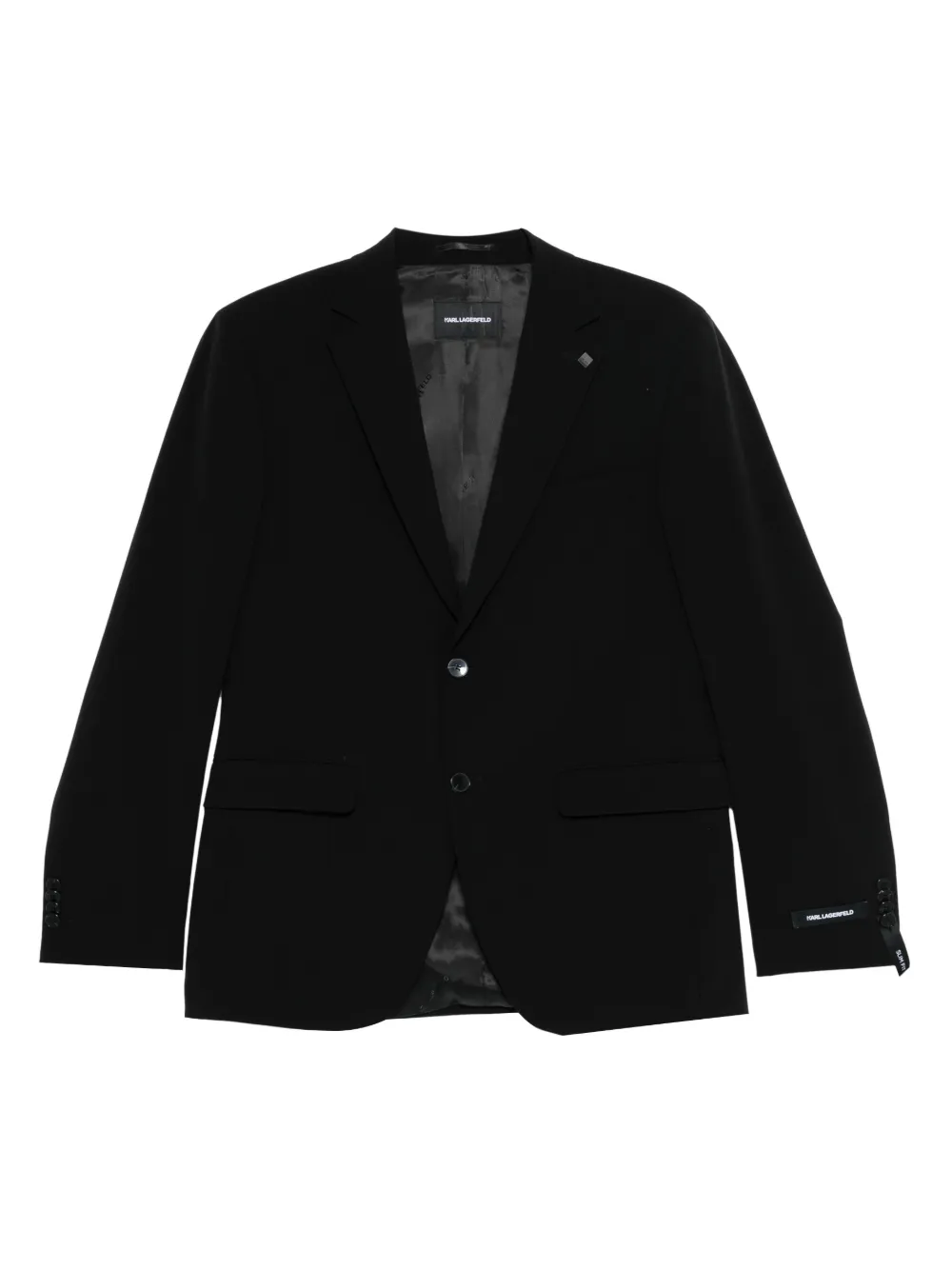 Однобортный пиджак Karl Lagerfeld, черный
Однобортный пиджак Karl Lagerfeld, черный