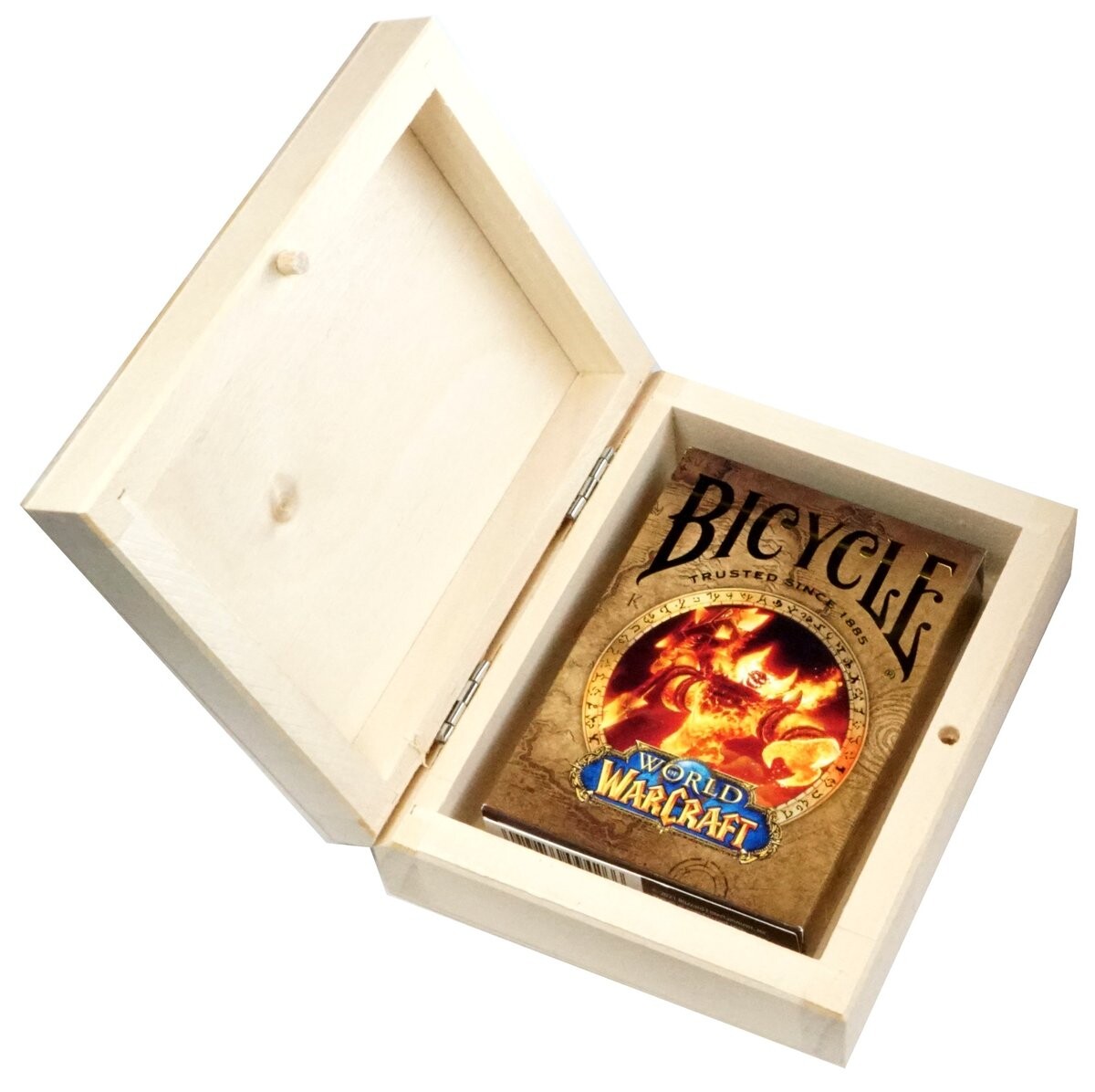 Игральные карты BICYCLE WORDCRAFT CLASSIC, 1 КОЛОДА, в деревянной коробке*
Игральные карты BICYCLE WORDCRAFT CLASSIC, 1 КОЛОДА, в деревянной коробке*