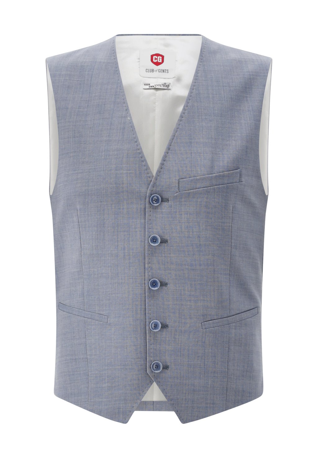 Жилет CG – Club of Gents, светло-голубой
Жилет CG – Club of Gents, светло-голубой