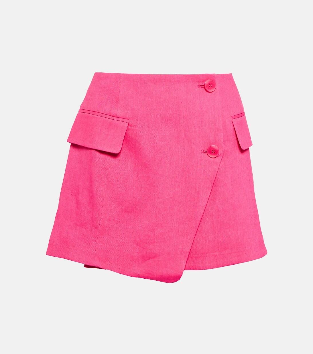 Мини-юбка из смесового льна FRAME, розовый
Мини-юбка из смесового льна FRAME, розовый