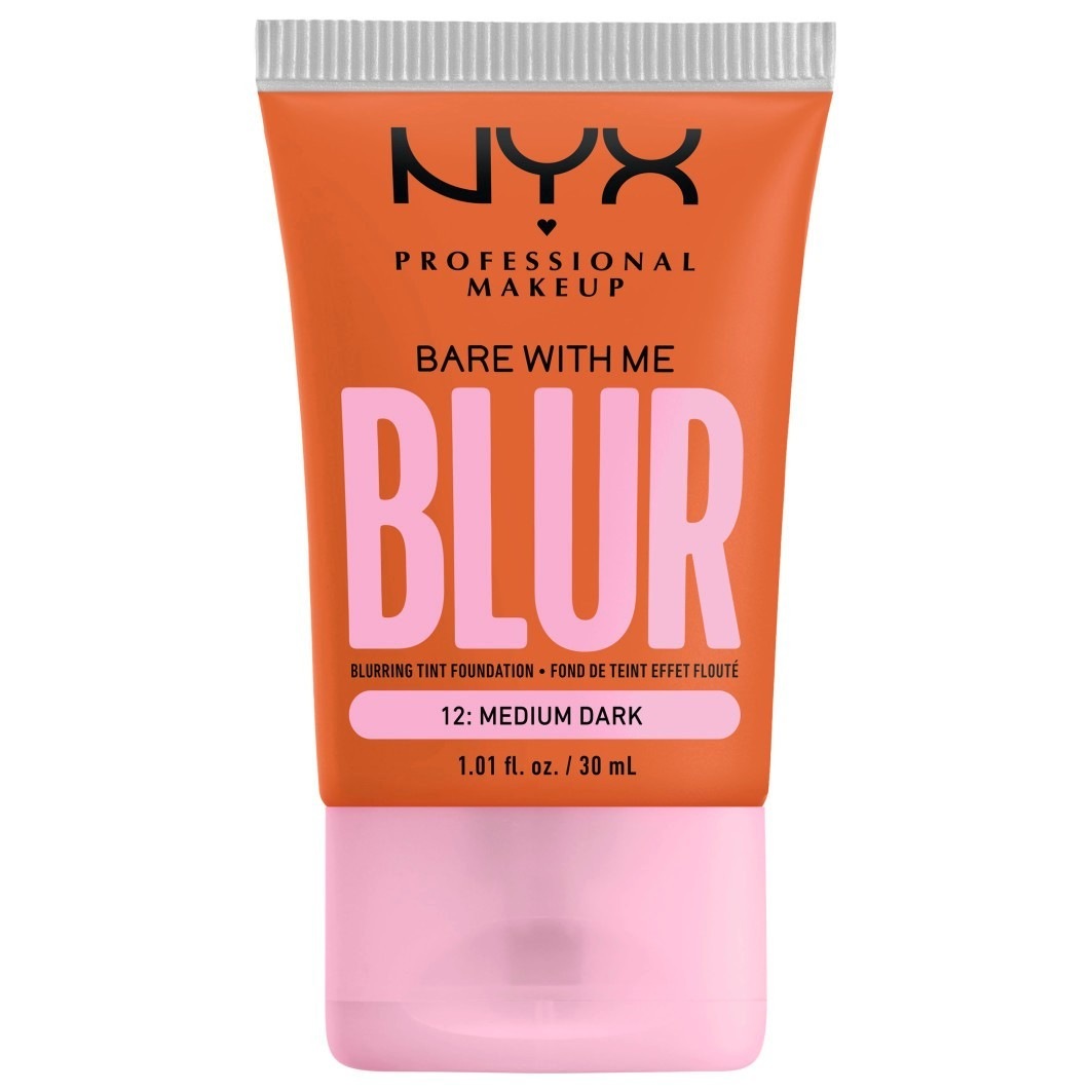Тональный крем для лица bare with me blur skin tint Nyx Professional Makeup, medium warm, объем 30 мл
Тональный крем для лица bare with me blur skin tint Nyx Professional Makeup, medium warm, объем 30 мл