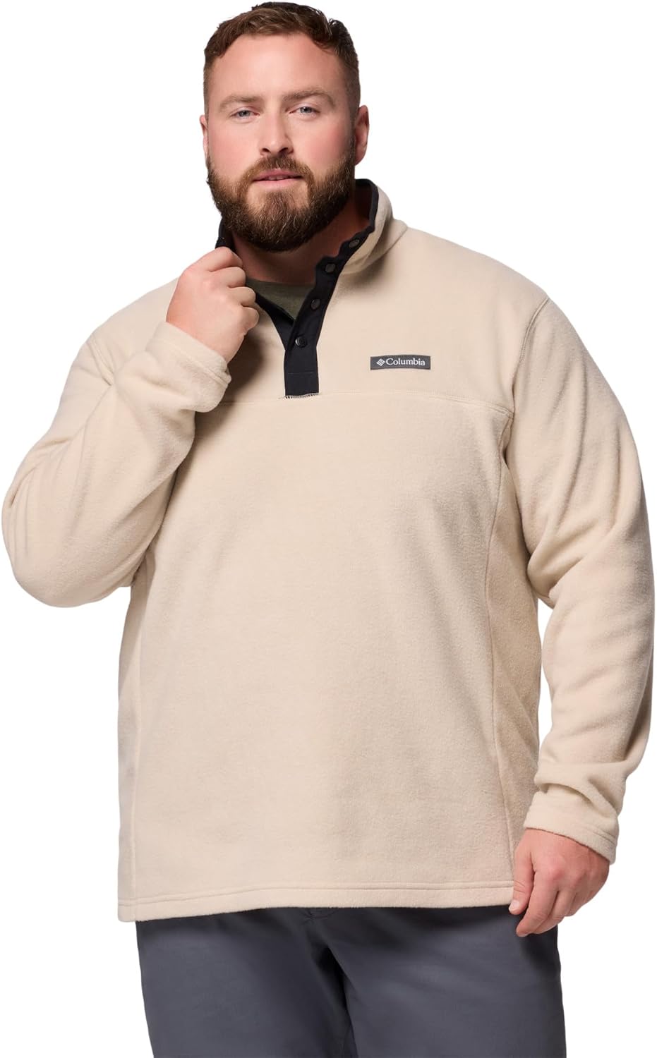 Columbia мужская куртка Steens Mountain Half Snap Fleece, Ancient Fossil/Black, 1X
Columbia мужская куртка Steens Mountain Half Snap Fleece, Ancient Fossil/Black, 1X