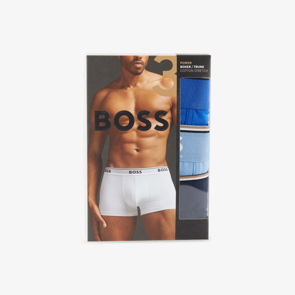 Трусы трикотажные Power Boss с логотипом, черный
Трусы трикотажные Power Boss с логотипом, черный