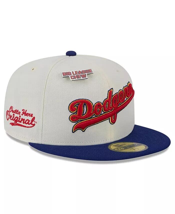 Мужская белая приталенная кепка Los Angeles Dodgers Big League Chew Original 59FIFTY New Era, белый
Мужская белая приталенная кепка Los Angeles Dodgers Big League Chew Original 59FIFTY New Era, белый