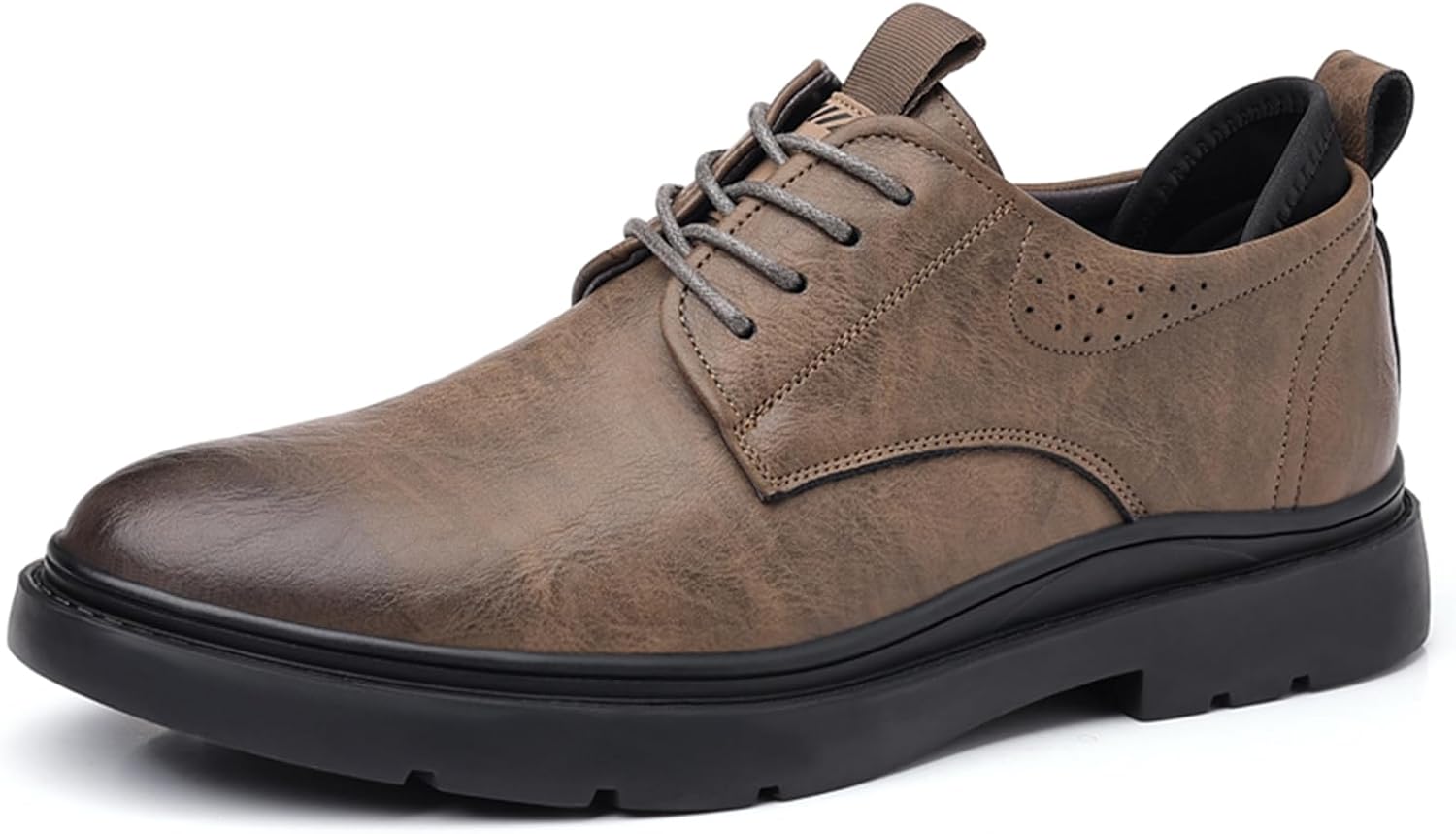Мужские винтажные кожаные оксфорды на шнуровке с круглыми носками, низкие деловые туфли Abborora, коричневый
Мужские винтажные кожаные оксфорды на шнуровке с круглыми носками, низкие деловые туфли Abborora, коричневый