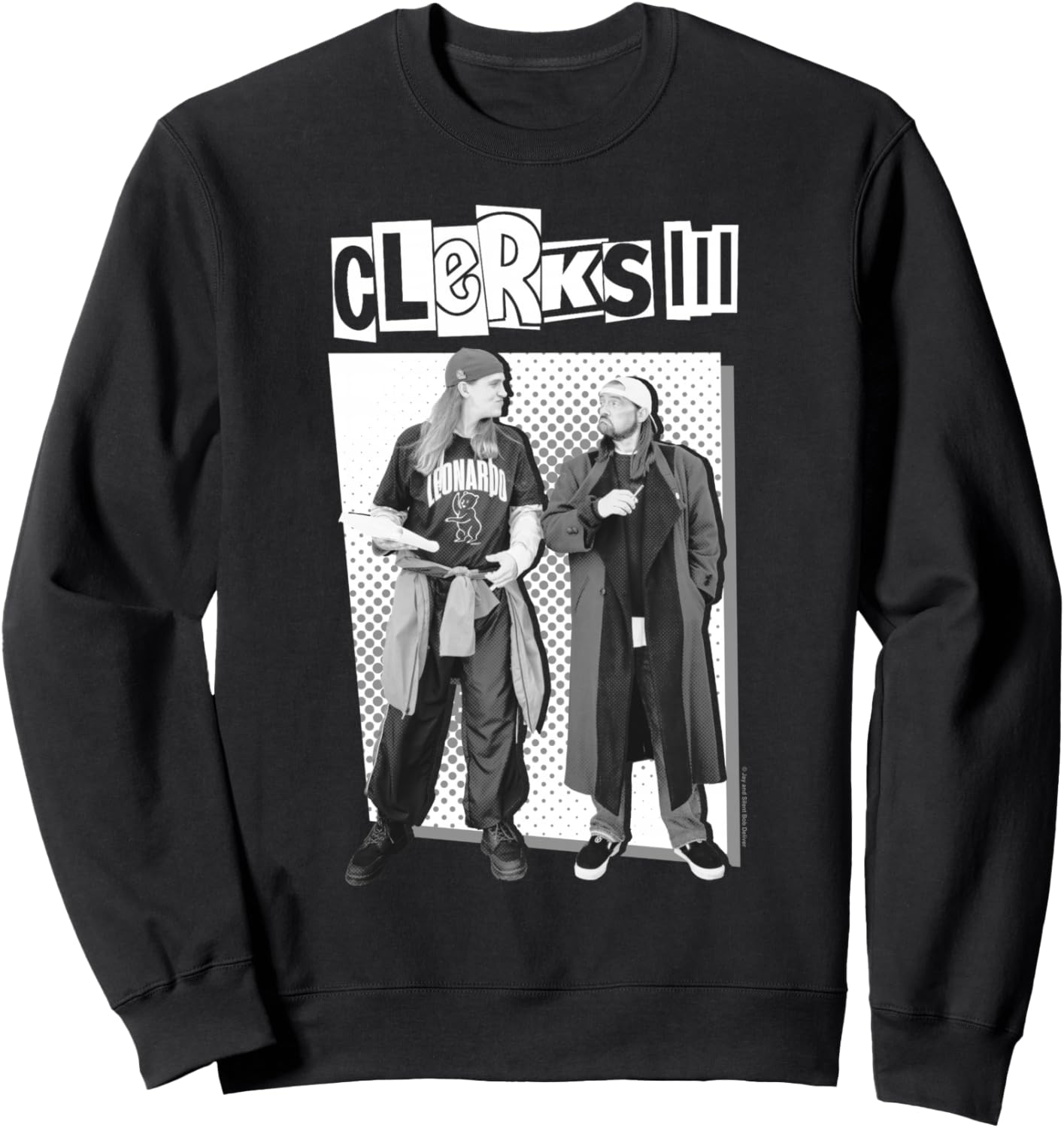 Толстовка с черно-белым постером к фильму «Клерки III»: Джей и Молчаливый Боб, черная Clerks, Черный, Толстовка с черно-белым постером к фильму «Клерки III»: Джей и Молчаливый Боб, черная Clerks
Толстовка с черно-белым постером к фильму «Клерки III»: Джей и Молчаливый Боб, черная Clerks, Черный, Толстовка с черно-белым постером к фильму «Клерки III»: Джей и Молчаливый Боб, черная Clerks