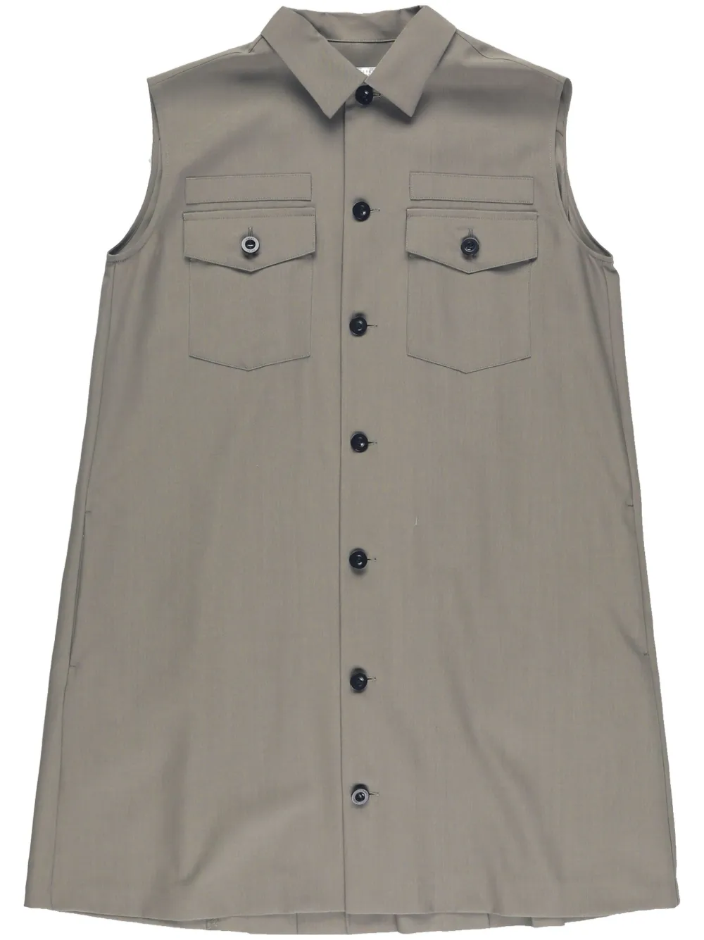 Платье из смесовой шерсти SACAI, коричневый
Платье из смесовой шерсти SACAI, коричневый