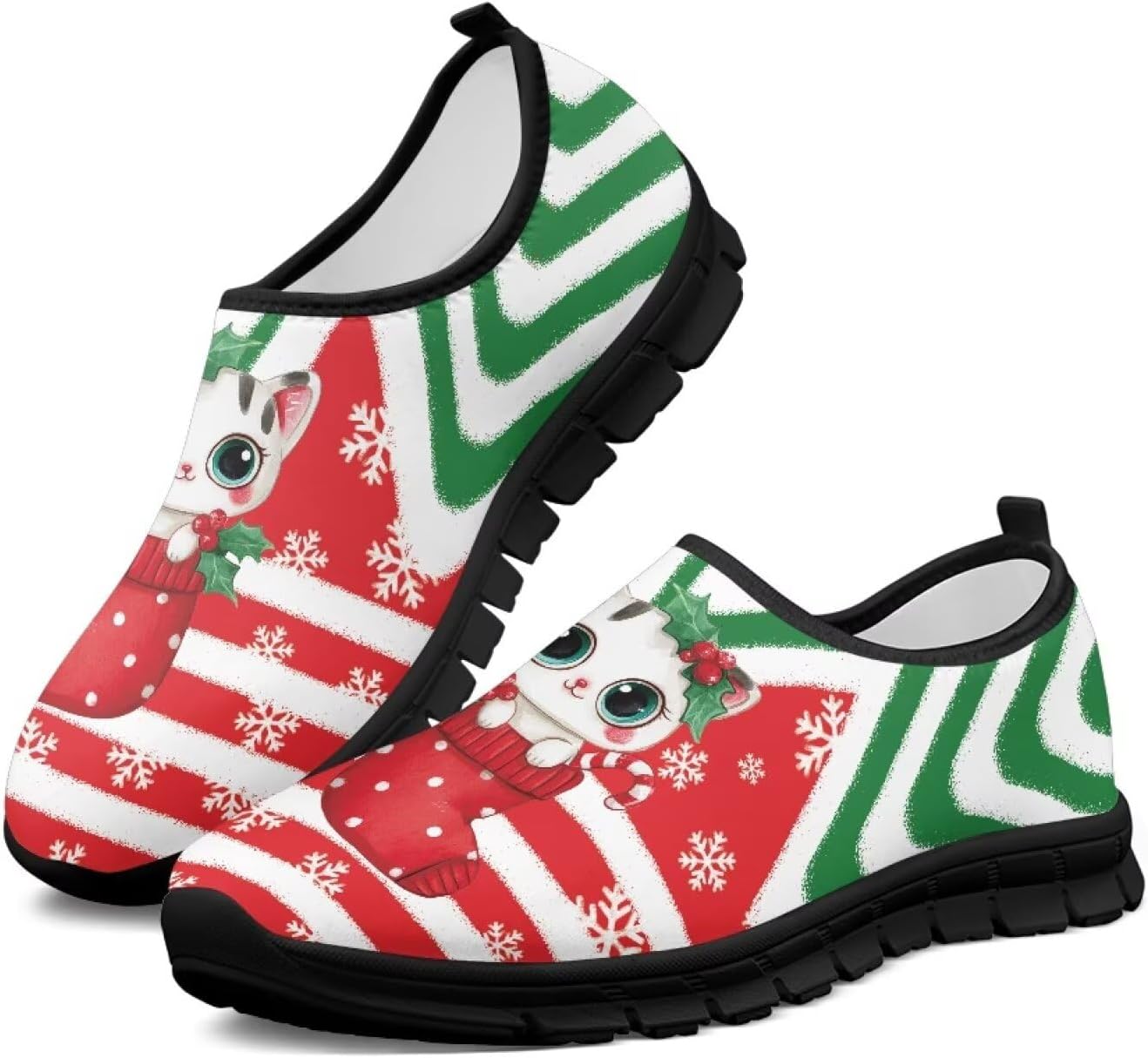 Рождественские кроссовки для женщин для бега по дороге, ходьбы и тенниса, дышащие легкие обувь, подарок для семьи Chririnla, Christmas Kitten
Рождественские кроссовки для женщин для бега по дороге, ходьбы и тенниса, дышащие легкие обувь, подарок для семьи Chririnla, Christmas Kitten