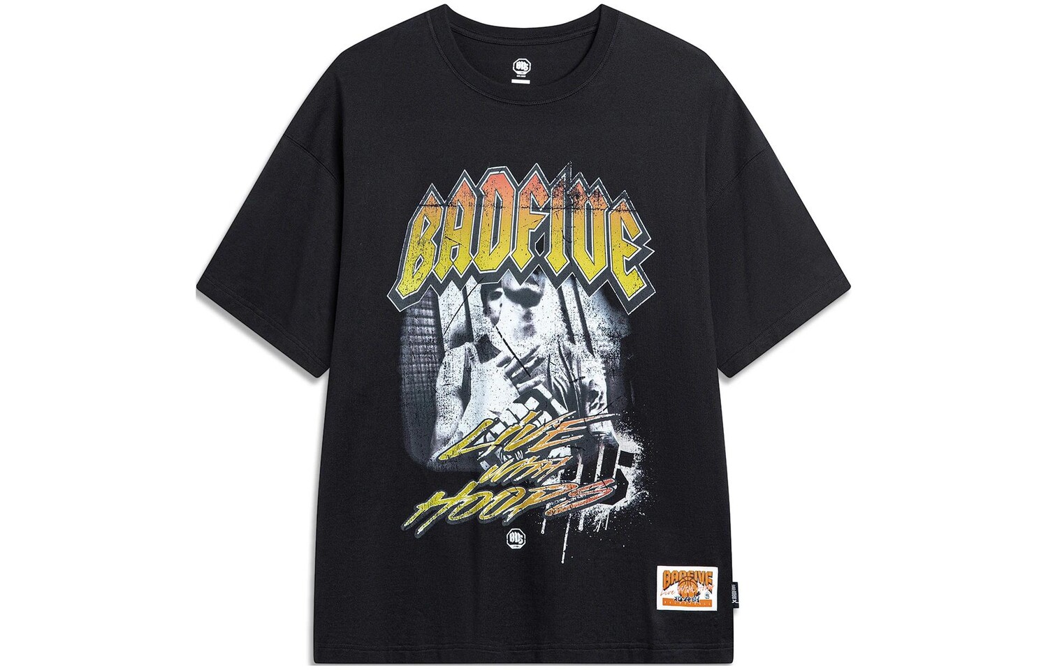 Футболка Badfive мужская черная Lining, черный
Футболка Badfive мужская черная Lining, черный