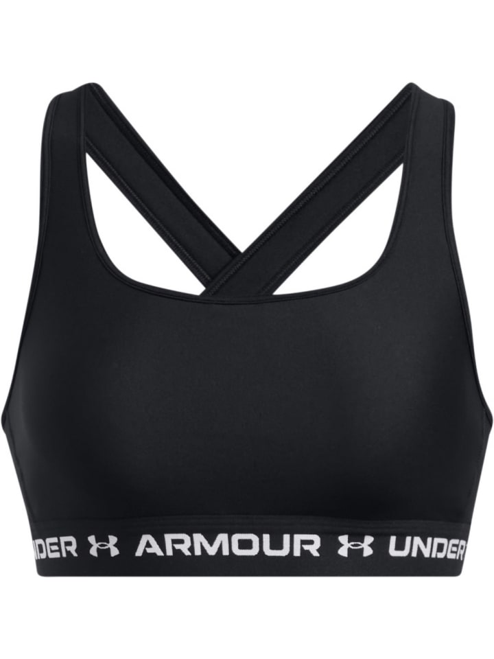 Спортивный бюстгальтер Crossback Mid Bra Under Armour, черный
Спортивный бюстгальтер Crossback Mid Bra Under Armour, черный