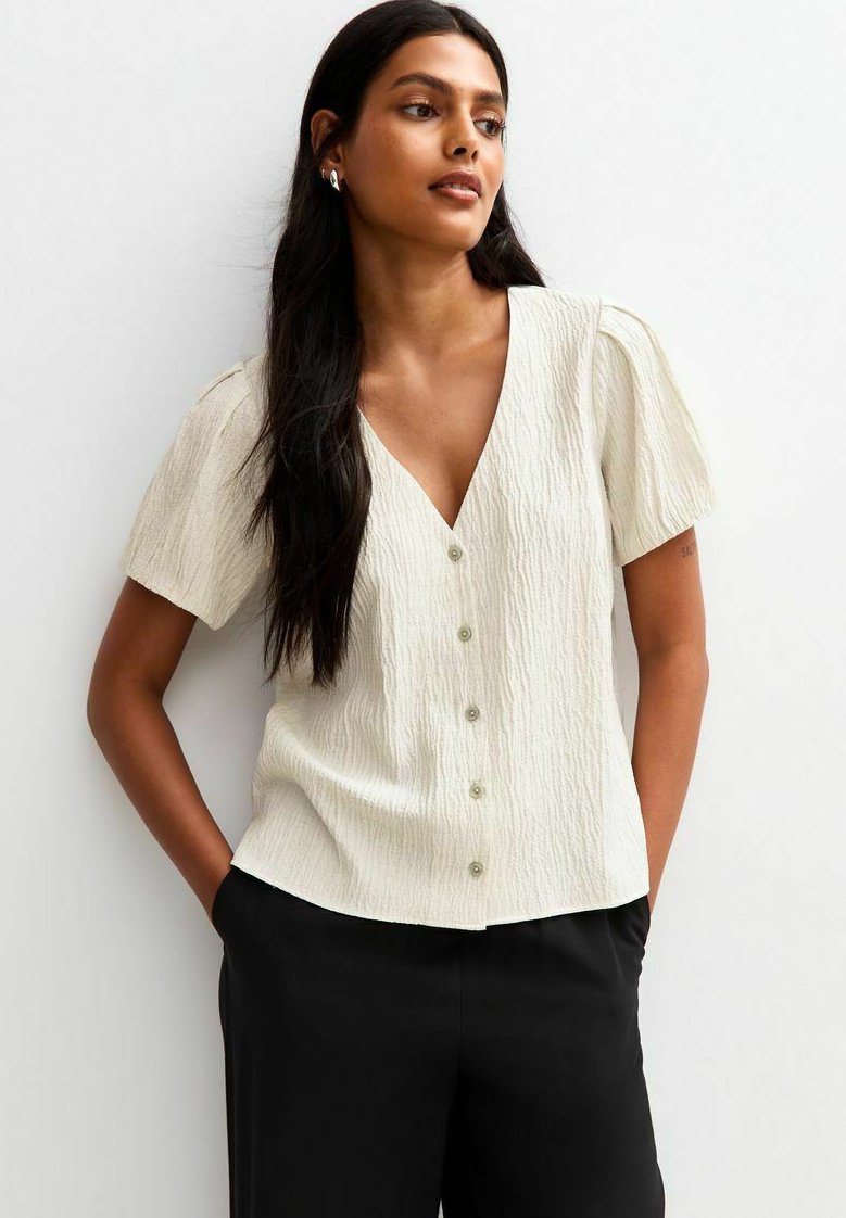 Блуза New Look TEXTURED BUTTON FRONT SHORT SLEEVE, Stone
Блуза New Look TEXTURED BUTTON FRONT SHORT SLEEVE, Stone