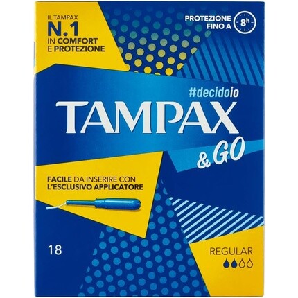 Тампакс и Го Регулярный Tampax
Тампакс и Го Регулярный Tampax