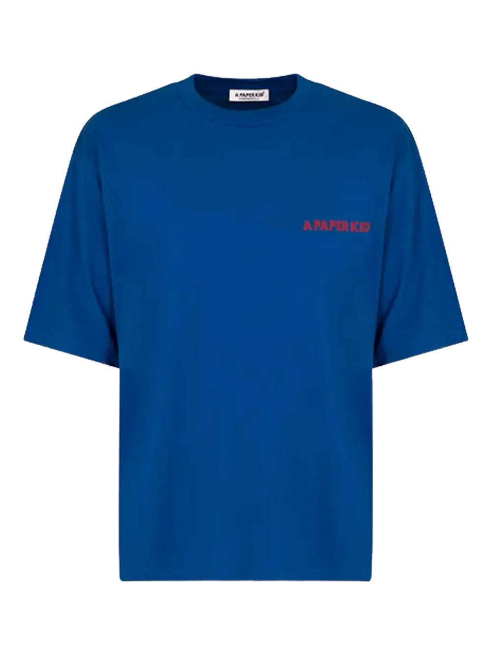 Футболка из хлопка с логотипом A Paper Kid, синий
Футболка из хлопка с логотипом A Paper Kid, синий