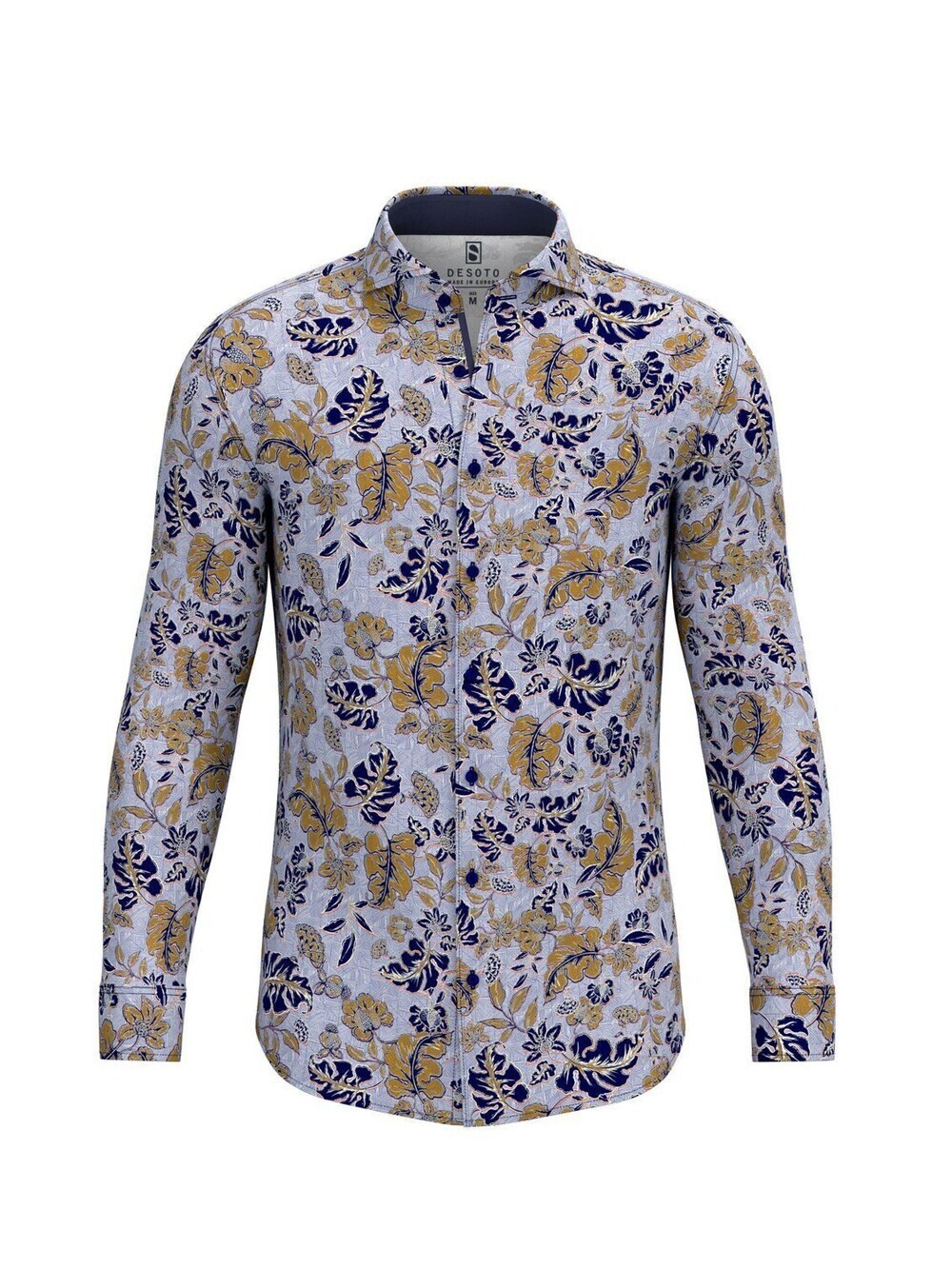 Рубашка узкого кроя на пуговицах Desoto, синий
Рубашка узкого кроя на пуговицах Desoto, синий