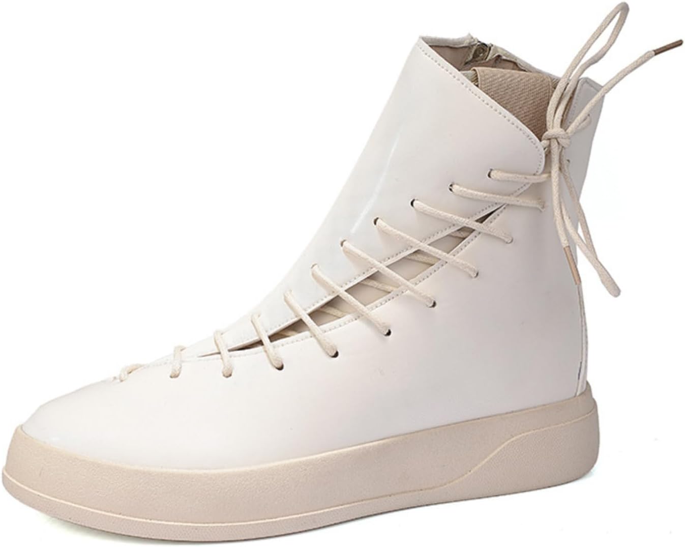 Мужские блестящие кожаные мотоциклетные сапоги, с толстой подошвой, приподнятые, средние по голени, водонепроницаемые и противоскользящие Azttoztto, белый
Мужские блестящие кожаные мотоциклетные сапоги, с толстой подошвой, приподнятые, средние по голени, водонепроницаемые и противоскользящие Azttoztto, белый