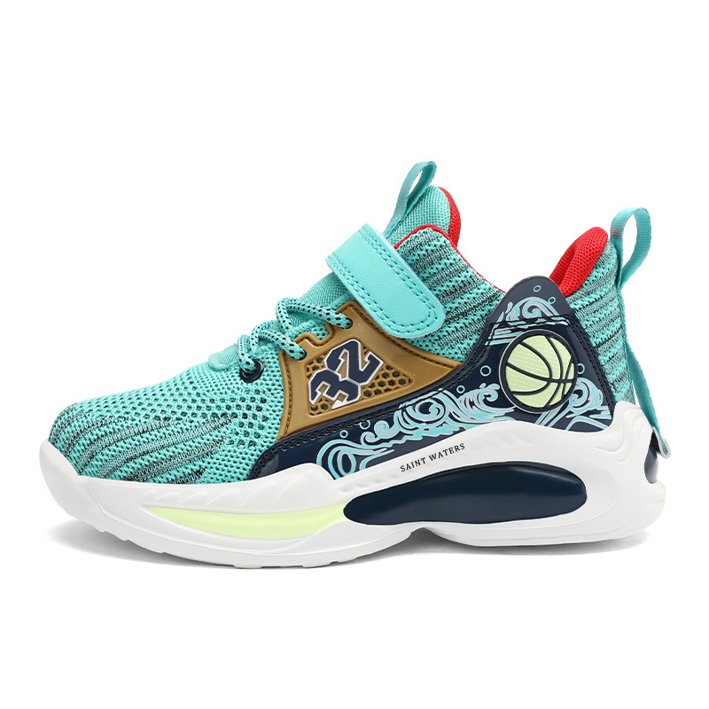 Баскетбольные кроссовки с низким верхом и противоскользящей подошвой для детей SAINT WATERS, зеленый
Баскетбольные кроссовки с низким верхом и противоскользящей подошвой для детей SAINT WATERS, зеленый