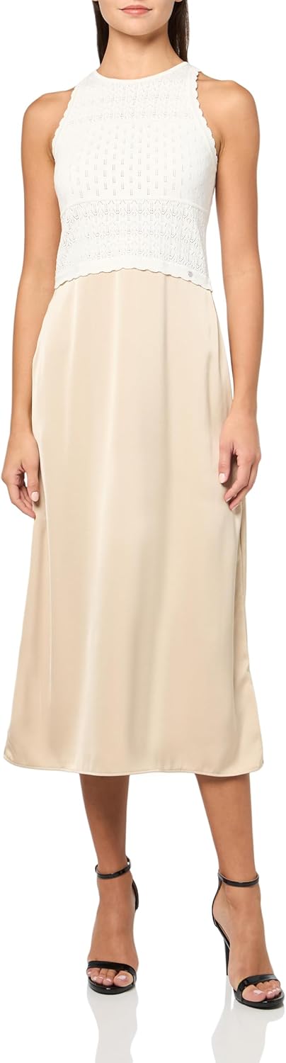 BOSS Женское гибридное вязаное платье, Soft Cream
BOSS Женское гибридное вязаное платье, Soft Cream