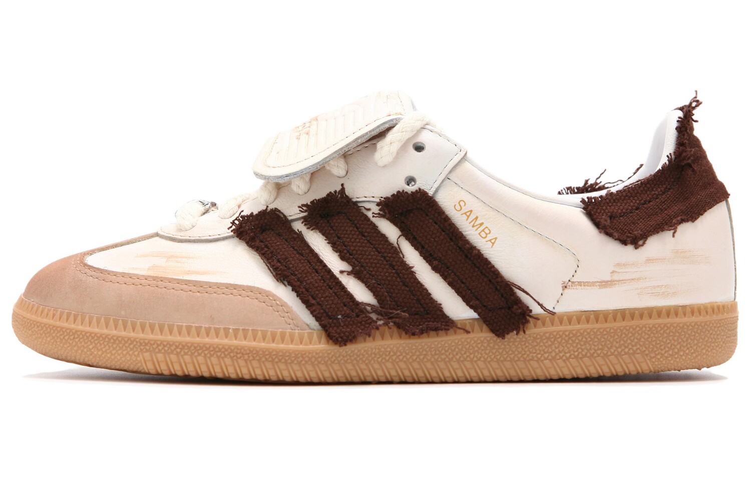 Кроссовки для скейтбординга Samba Unisex Low-Go бежево-коричневый Adidas Originals
Кроссовки для скейтбординга Samba Unisex Low-Go бежево-коричневый Adidas Originals