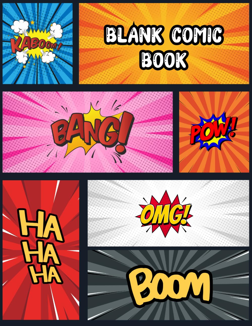 Blank Comic Book: Create your own magical comic book and create the fun stories (Independently published)
Blank Comic Book: Create your own magical comic book and create the fun stories (Independently published)