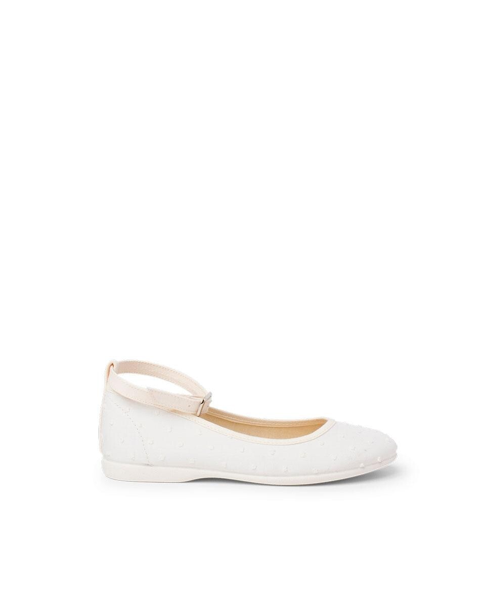 Балетки для девочки с браслетом плюмети Pisamonas, бежевый
Балетки для девочки с браслетом плюмети Pisamonas, бежевый