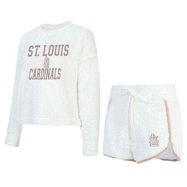 Женский лонгслив и шорты Concepts Sport белый St Louis Cardinals Unbranded
Женский лонгслив и шорты Concepts Sport белый St Louis Cardinals Unbranded