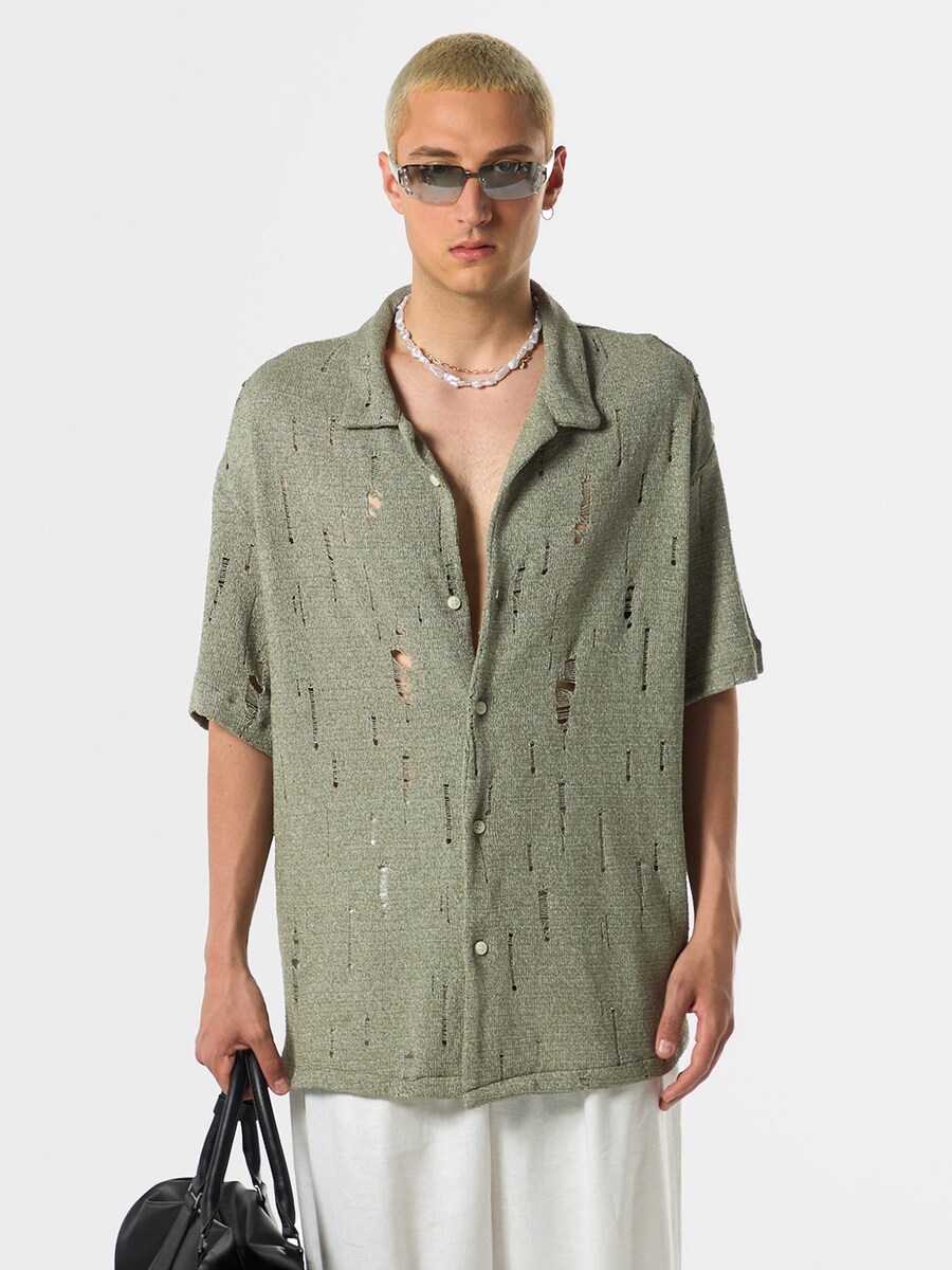 Удобная рубашка на пуговицах VAMOS CLO VILLE, хаки
Удобная рубашка на пуговицах VAMOS CLO VILLE, хаки