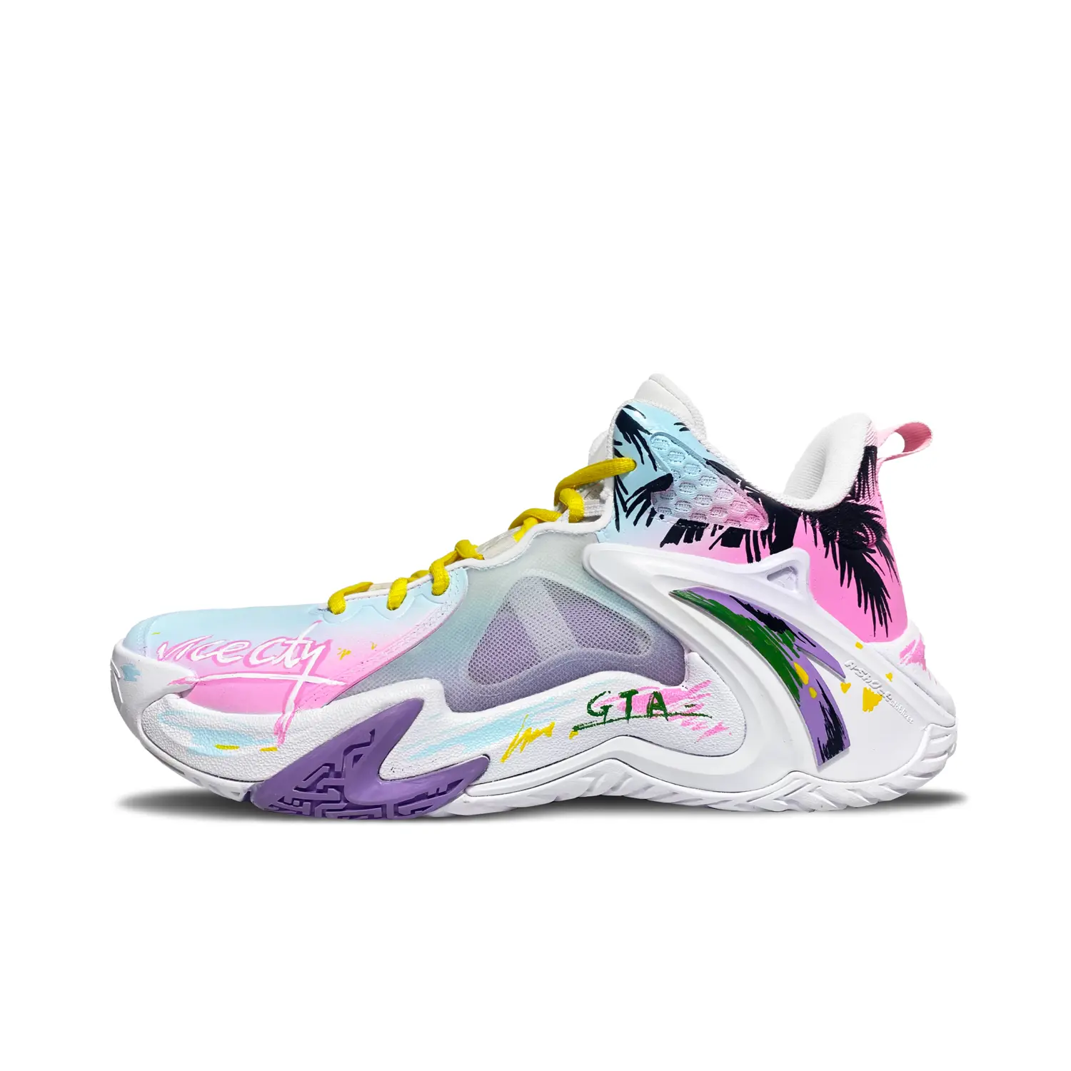 Airspace 4 нескользящие устойчивые к истиранию низкие баскетбольные кроссовки мужские ANTA, синий/розовый
Airspace 4 нескользящие устойчивые к истиранию низкие баскетбольные кроссовки мужские ANTA, синий/розовый