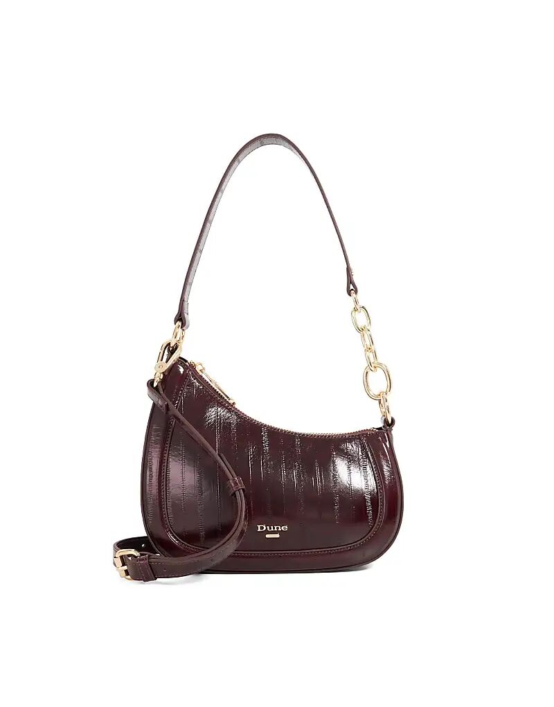 Сумка через плечо Dune London Direction бордового цвета
Сумка через плечо Dune London Direction бордового цвета